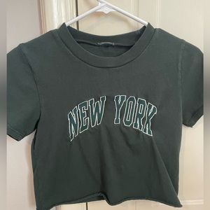 Brandy Melville cropped shirt
